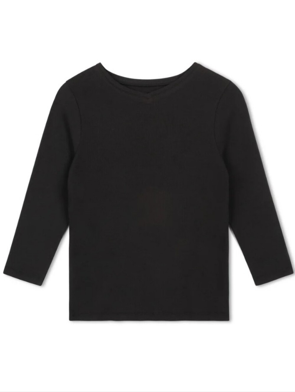 Point 3/4 Sleeve Classic V-Neck